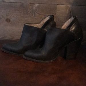 Free bird bootie leather